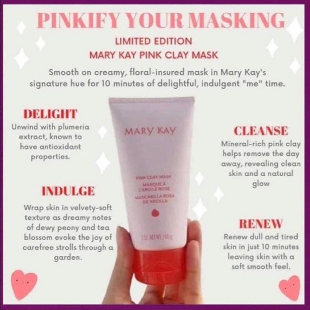 Pink Clay Mask!